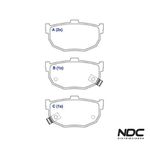 Pastilha Freio Cerato 1.6 16V Aut./Mec.-2.0 16V Aut.-06/08