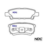 Pastilha Freio Compass 2.0 16V 11/17 - Airtrek 03/08 -