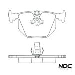 Pastilha Freio Bmw 725 Tds/728I/728Il/730D/730I/730Il/735I/