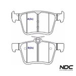 Pastilha Freio A3 Sportback 1.4 1.8 16V Tfsi 12/ Novo Golf