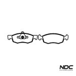 N50146ECO - ECO1055 PASTILHA FREIO