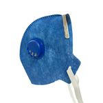 RESPIRADOR PFF2 AZUL COM VÁLVULA