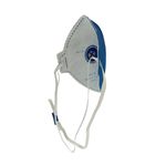 RESPIRADOR PFF2 AZUL COM VÁLVULA