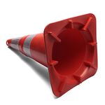 CONE DE PVC FLEXÍVEL 75 CM NBR 15071