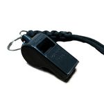 APITO PLÁSTICO COM CORDÃO ROCKET MM55 PROFISSIONAL PRETO
