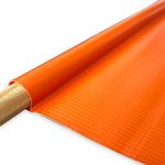 BANDEIROLA DE SINALIZAÇÃO LARANJA COM CABO 30 X 40 CM