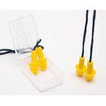 PROTETOR AURICULAR DE SILICONE COM CORDÃO 18 DB AMARELO