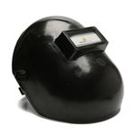 MÁSCARA DE SOLDA COM VISOR FIXO E CARNEIRA PLÁSTICA CELERON