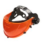 SUPORTE FACIAL COM CATRACA PARA LENTE BOLHA / PETG / VISEIRA