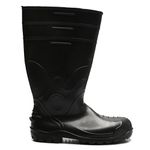 BOTA DE PVC CANO LONGO 34 CM COM FORRO, BICO E PALMILHA DE AÇO