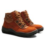 BOTINA NOBUCK MIURA COM BICO DE PLÁSTICO 4855GL-MR-NB
