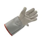 LUVA PARA COBERTURA (VAQUETA COM PUNHO EM RASPA) 15 CM LV 9700 PROCIPA