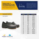 SAPATO EVA COM SOLADO ANTIDERRAPANTE FLEX CLEAN PRETO