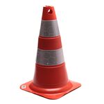 CONE DE PVC FLEXÍVEL 50 CM