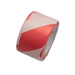 FITA ZEBRADA VERMELHO E BRANCO 65 MM X 160 M