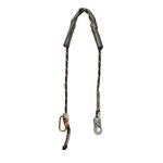 TALABARTE DE POSICIONAMENTO EM CORDA COM REGULAGEM PRETO 2,00 M AT 700 AJ MN ATHENAS
