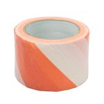 FITA ZEBRADA LARANJA E BRANCO 70 MM X 200 M 700.00522