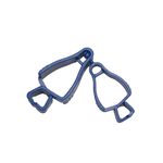 CLIP PORTA LUVAS AZUL