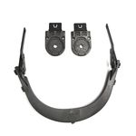 ADAPTADOR COM SLOT PARA ACOPLAR CAPACETE GÊNESIS PROTETOR FACIAL E ABAFADOR 901385