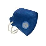 RESPIRADOR PFF2 AZUL COM VÁLVULA