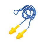PROTETOR AURICULAR EM COPOLÍMERO COM CORDÃO 12 DB AMARELO