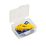 PROTETOR AURICULAR EM COPOLÍMERO COM CORDÃO 12 DB AMARELO