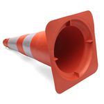 CONE DE PVC FLEXÍVEL 75 CM