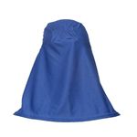 TOUCA ÁRABE DE HELANCA COM VELCRO AZUL ROYAL REPTEC