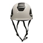 CAPACETE ALPINISTA COM CARNEIRA, CATRACA E JUGULAR 3 PONTOS CLASSE A BRANCO FOCUS MONTANA