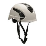 CAPACETE ALPINISTA COM CARNEIRA, CATRACA E JUGULAR 3 PONTOS CLASSE A BRANCO FOCUS MONTANA