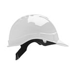 CAPACETE ABA FRONTAL COM CARNEIRA PLÁSTICA SEM JUGULAR BRANCO GENESIS LIBUS