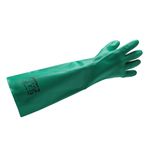 LUVA NITRÍLICA DE PUNHO LONGO 46 CM, SEM FORRO ALPHATEC SOLVEX