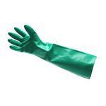 LUVA NITRÍLICA DE PUNHO LONGO 46 CM, SEM FORRO ALPHATEC SOLVEX