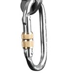 TRAVA QUEDAS MSA 218639 PARA CABO AÇO 8MM COM MOSQUETÃO OVAL