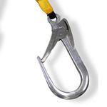 TALABARTE Y MSA 311280 1,20M GANCHO 110MM ALUMÍNIO COM ELASTICO ABS