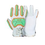 LUVA VAQUETA HAMMER VALCAN 6IM001 CONTRA IMPACTO