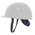 CAPACETE ABA FRONTAL BRANCO COM CARNEIRA PLÁSTICA ULTRA MASTER MI