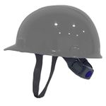 CAPACETE ABA FRONTAL CINZA COM CARNEIRA PLÁSTICA ULTRA MASTER MI