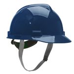 CAPACETE ABA FRONTAL AZUL MARINHO COM CARNEIRA PUSH KEY E JUGULAR TÊXTIL V-GARD ( TIPO I CLASSE E ) 311864