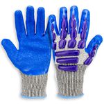 LUVA IMPACT PLUS BANHO LATEX PALMA IMPACTO CORTE KALIPSO 