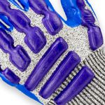 LUVA IMPACT PLUS BANHO LATEX PALMA IMPACTO CORTE KALIPSO 