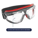 CLIP LENTE GRADUADA GG500 3M HB004586523 PARA OCULOS PROTECAO