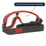 CLIP LENTE GRADUADA GG500 3M HB004586523 PARA OCULOS PROTECAO