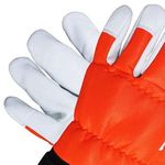 LUVA MOTOSSERRA SAYRO LOP 550 VAQUETA NYLON 12 CAMADAS TAM 9,5