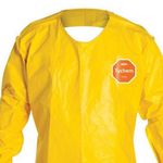 AVENTAL BARBEIRO TYCHEM 2000 DUPONT QC278B AMARELO TAM UNICO CA 43001