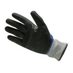 LUVA RESISTENTE CORTE NITRILICA SUPER SAFETY SS1014-R CA 38646