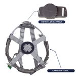 CARNEIRA COM CATRACA E JUGUGULAR ULTRASAFE USCPKIT CORAZZA