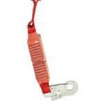 TALABARTE Y 1,5M POLIÉSTER ELASTICO GANCHO 56MM ROSSO ULTRASAFE USL0056EX150-R