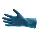 LUVA DE LÁTEX AZUL CONFORT DANNY