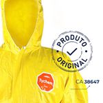MACACÃO DE SEGURANÇA TYCHEM 2000 AMARELO TIPO 5/6 QC127S